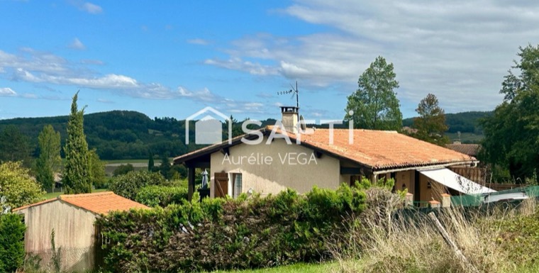 Maison vendue à Mirepoix, 71 m², terrain 1 195 m²